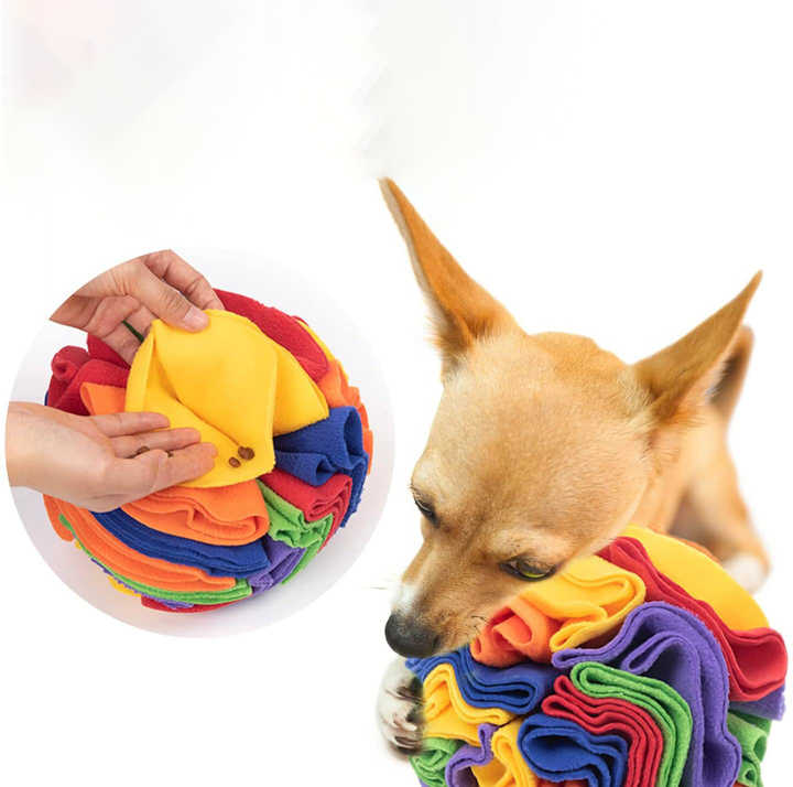 Dog snuffle ball