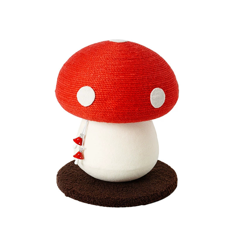 Cat mushroom-shaped scratching board