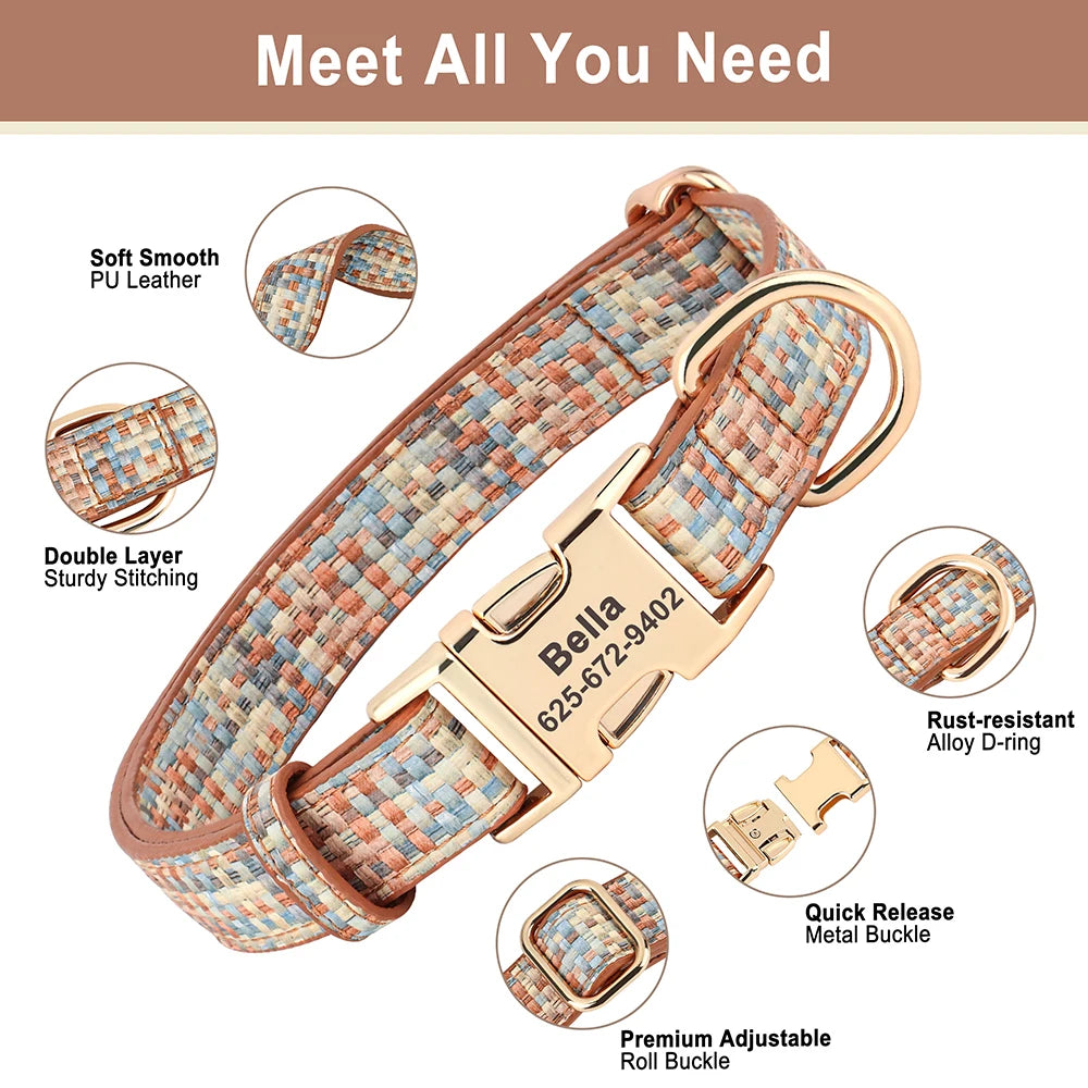 Dog Collar With Bowknot